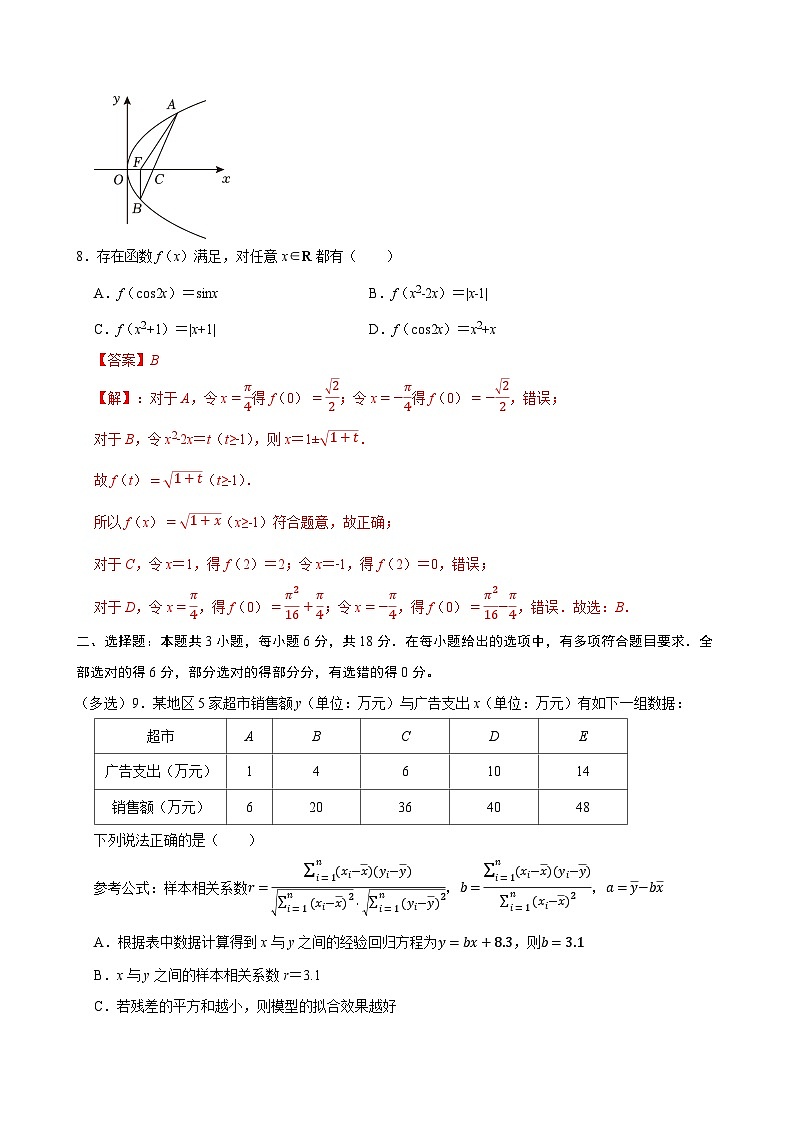 08-2025年高考数学模拟卷（浙江专用）（解析版）第3页