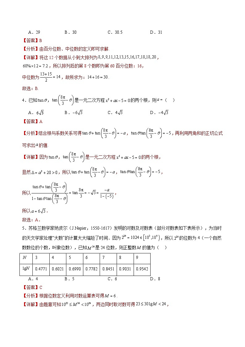 06（广东专用）-2025年高考数学模拟卷（解析版）第2页