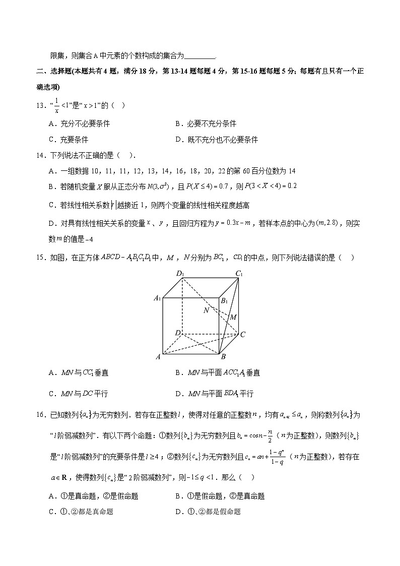 02（上海专用）-2025年高考数学模拟卷（考试版）第2页