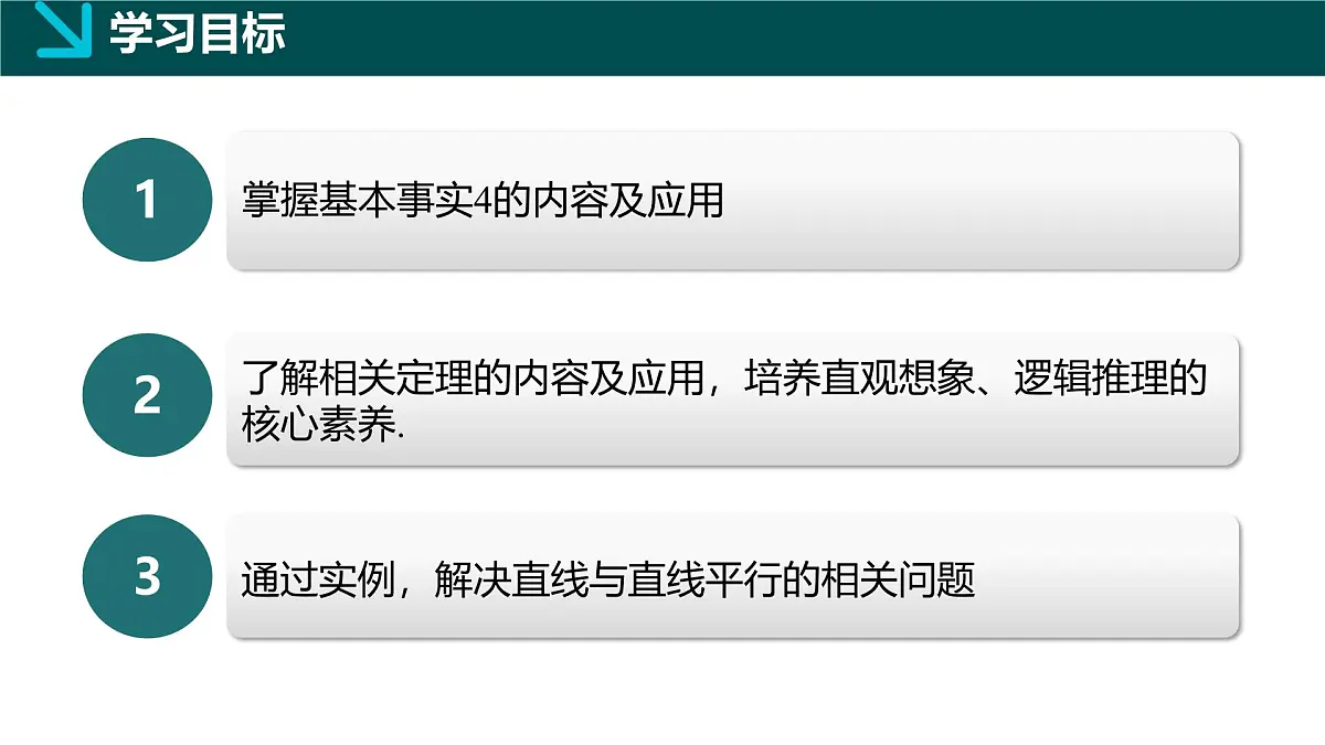 8.5.1 直线与直线平行（同步课件）-2024-2025学年高一数学（人教A版2019必修第二册）第2页