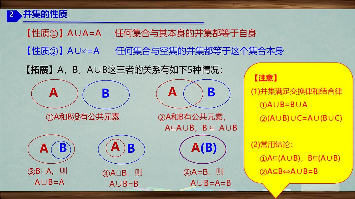 人教版高中数学必修一教学课件第一章《1.1.3集合的基本运算》第7页