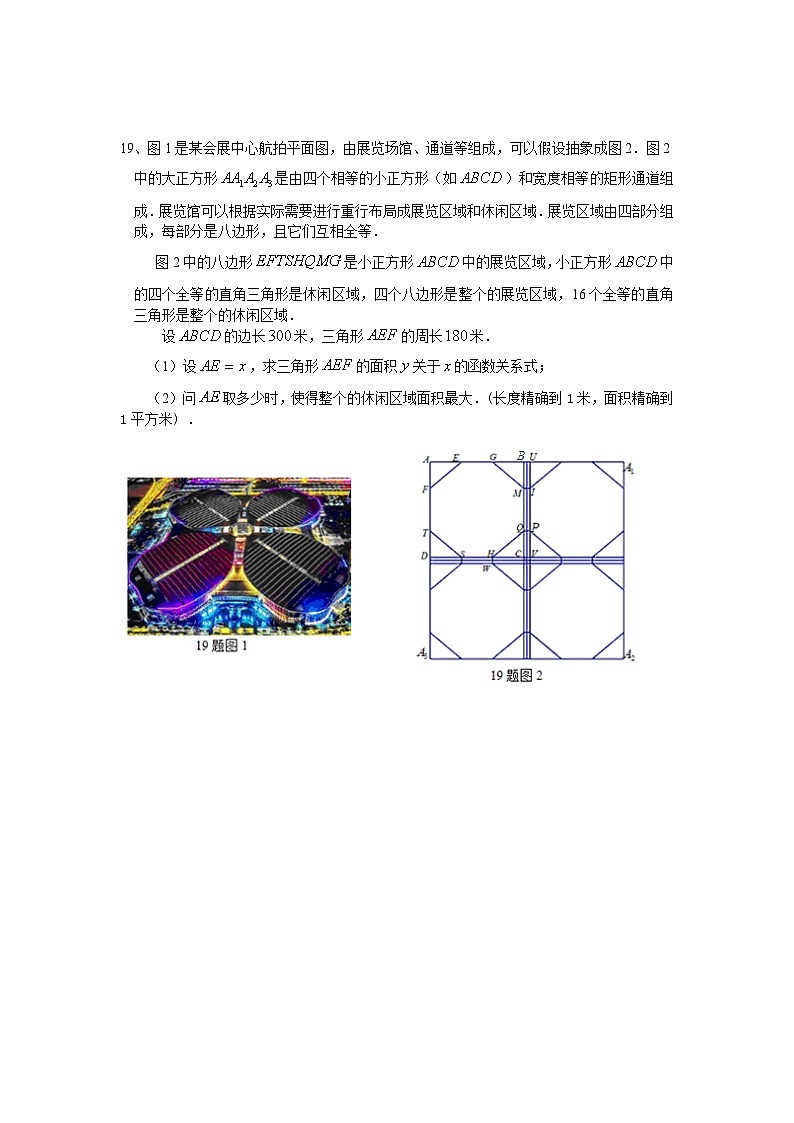 2021学年第一学期奉贤区高三学科质量调研第3页