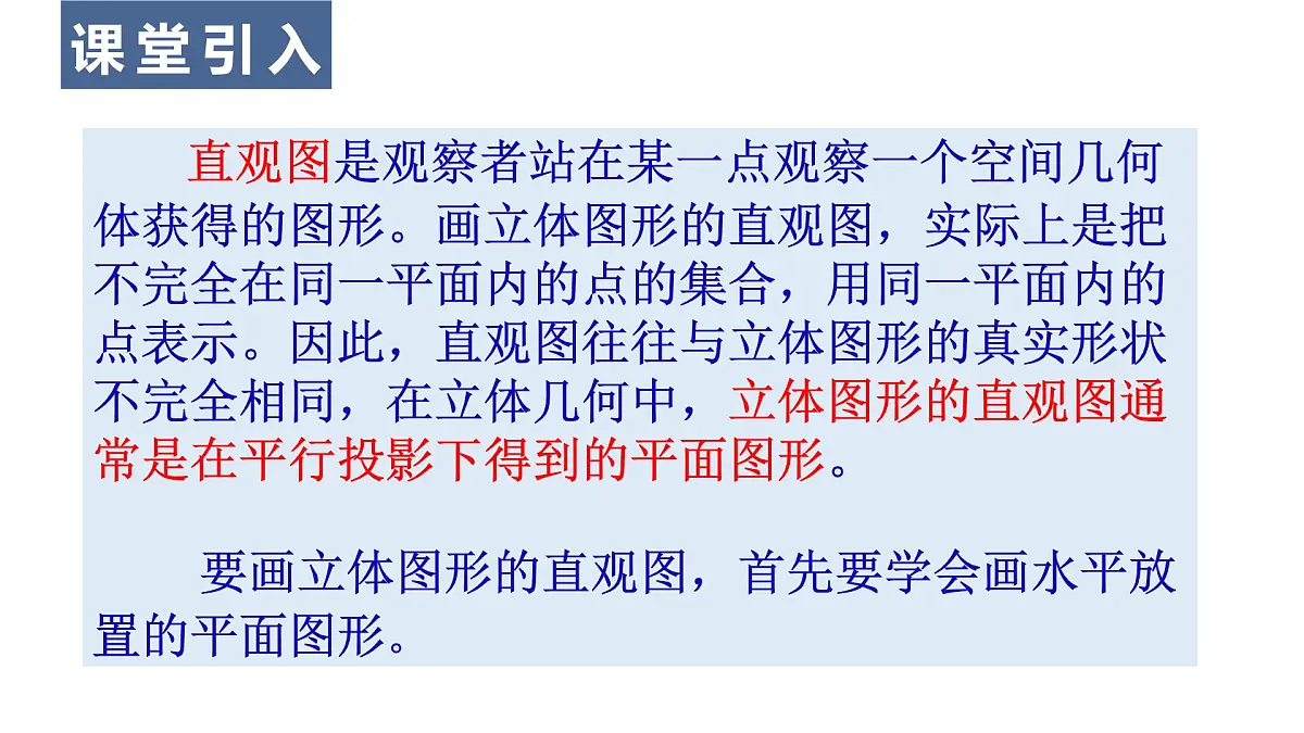 8.2《立体图形的直观图》课件 人教高中数学必修第二册第3页