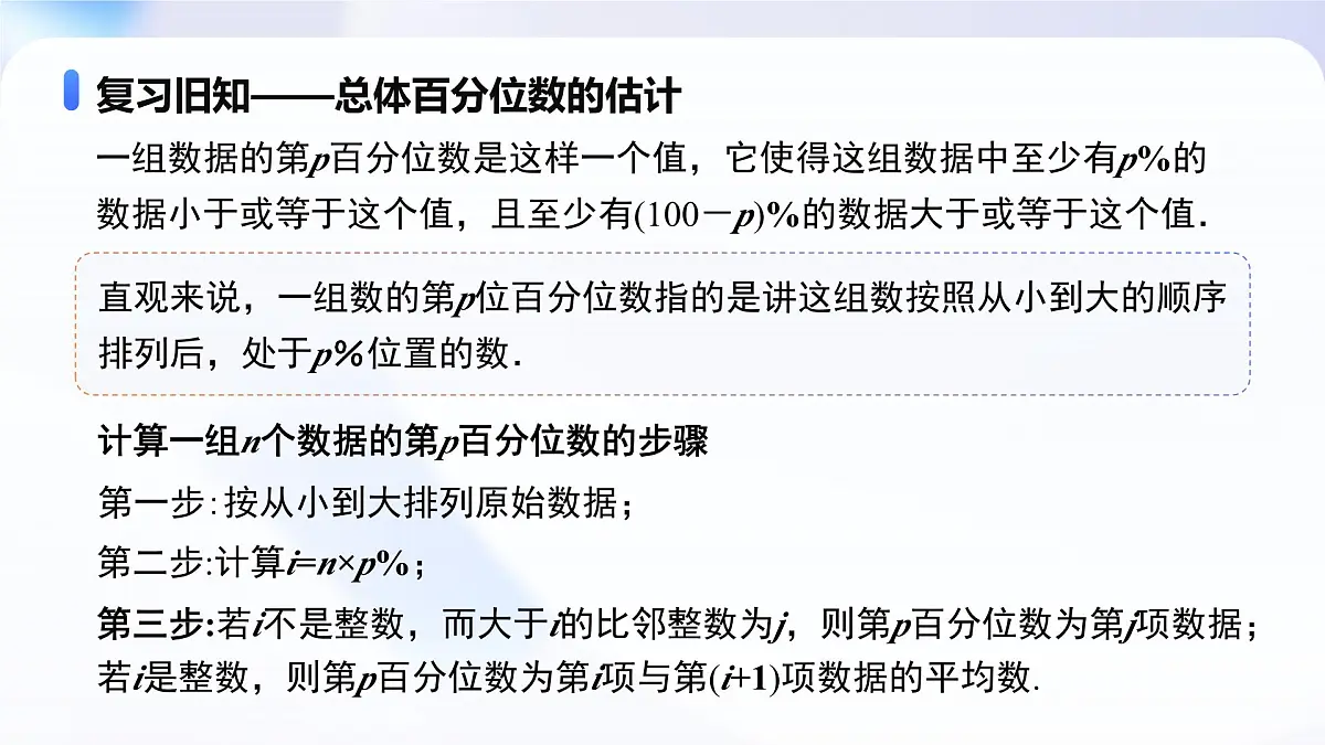 9.2.3 总体集中趋势的估计（教学课件）-2024-2025学年高一数学必修第二册（人教A版2019）第5页