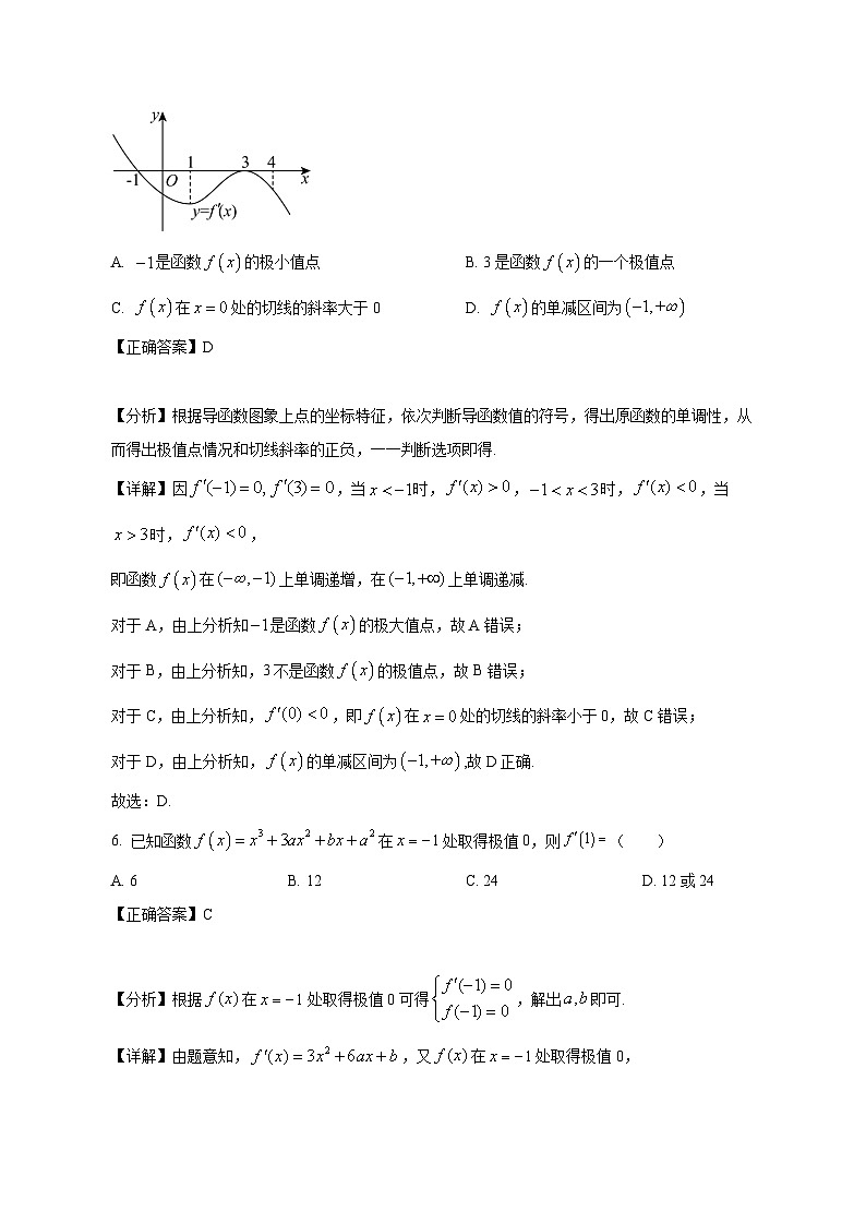 山东省临沂市2024-2025学年高二下学期3月阶段性检测数学检测试卷（附答案）第3页