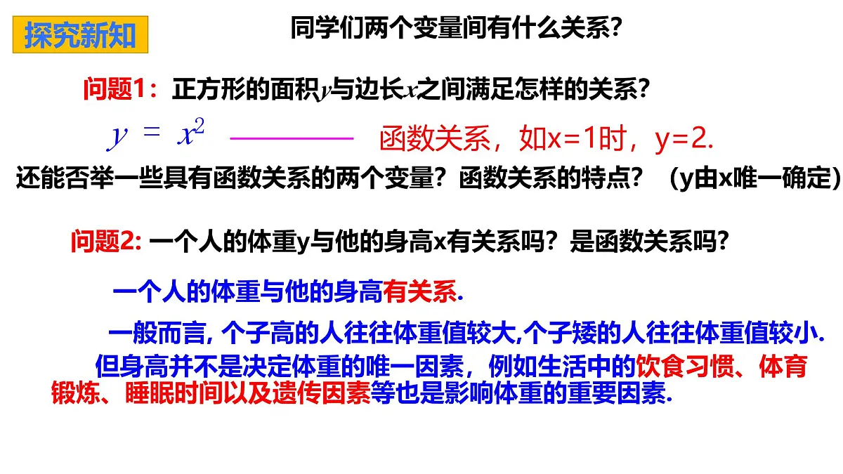 2.3.1《变量之间的相关关系》课件 人教版高中数学人教必修第三册第7页