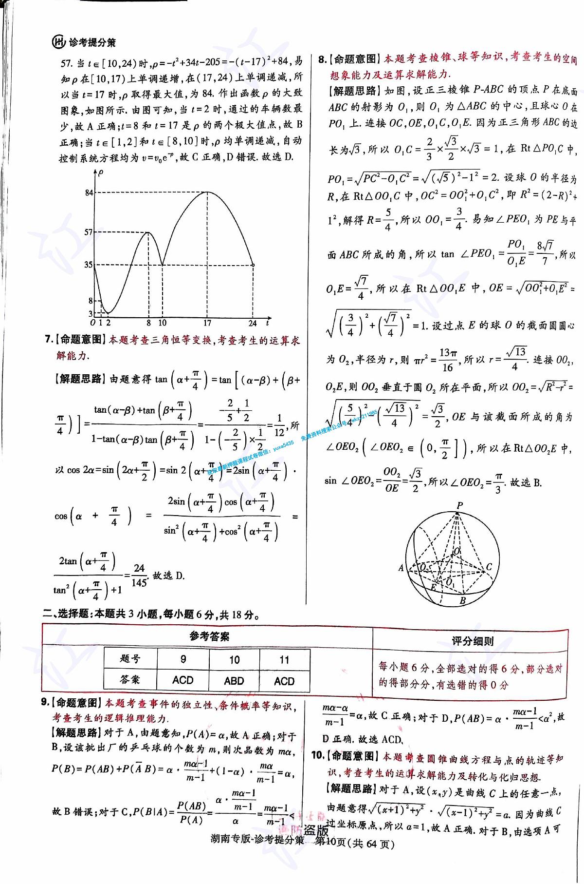 数学答案第2页