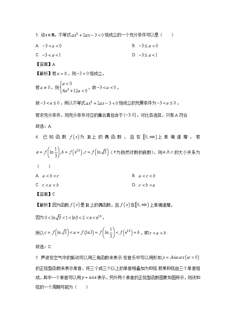 河南省郑州市郊六县市2024-2025学年高一上学期期末数学试卷（解析版）第3页