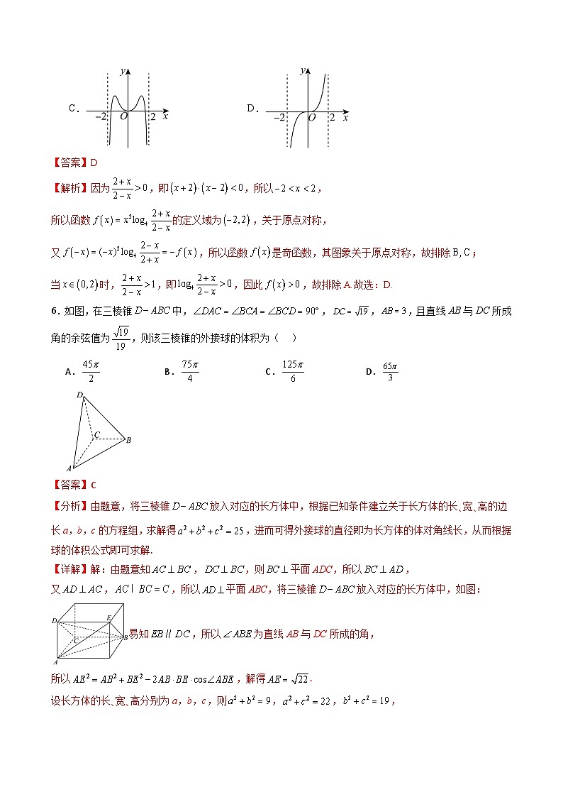 2025年高考押题预测卷：数学（新高考Ⅱ卷02）（解析版）第3页