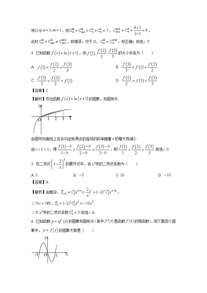 四川省眉山市东坡区2023-2024学年高二下学期6月期末联合考试数学试卷（解析版）第2页