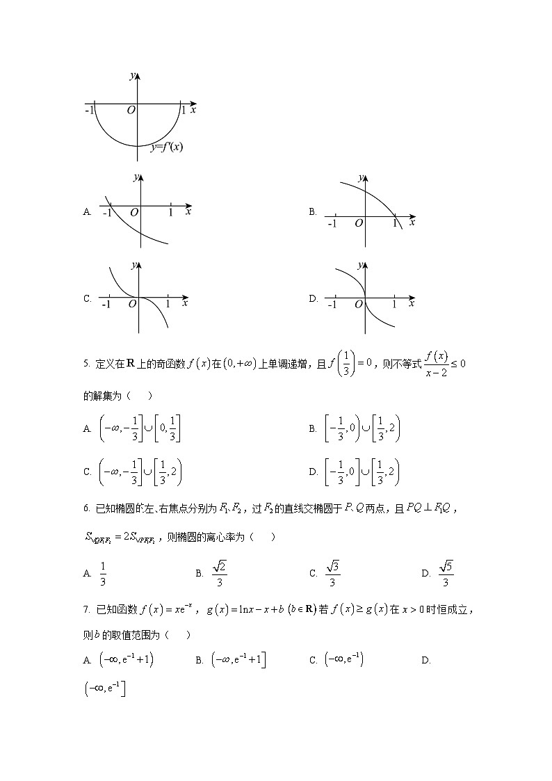 山东省泰山教育联盟2025届高三下学期4月联考 数学试卷【含答案】第2页