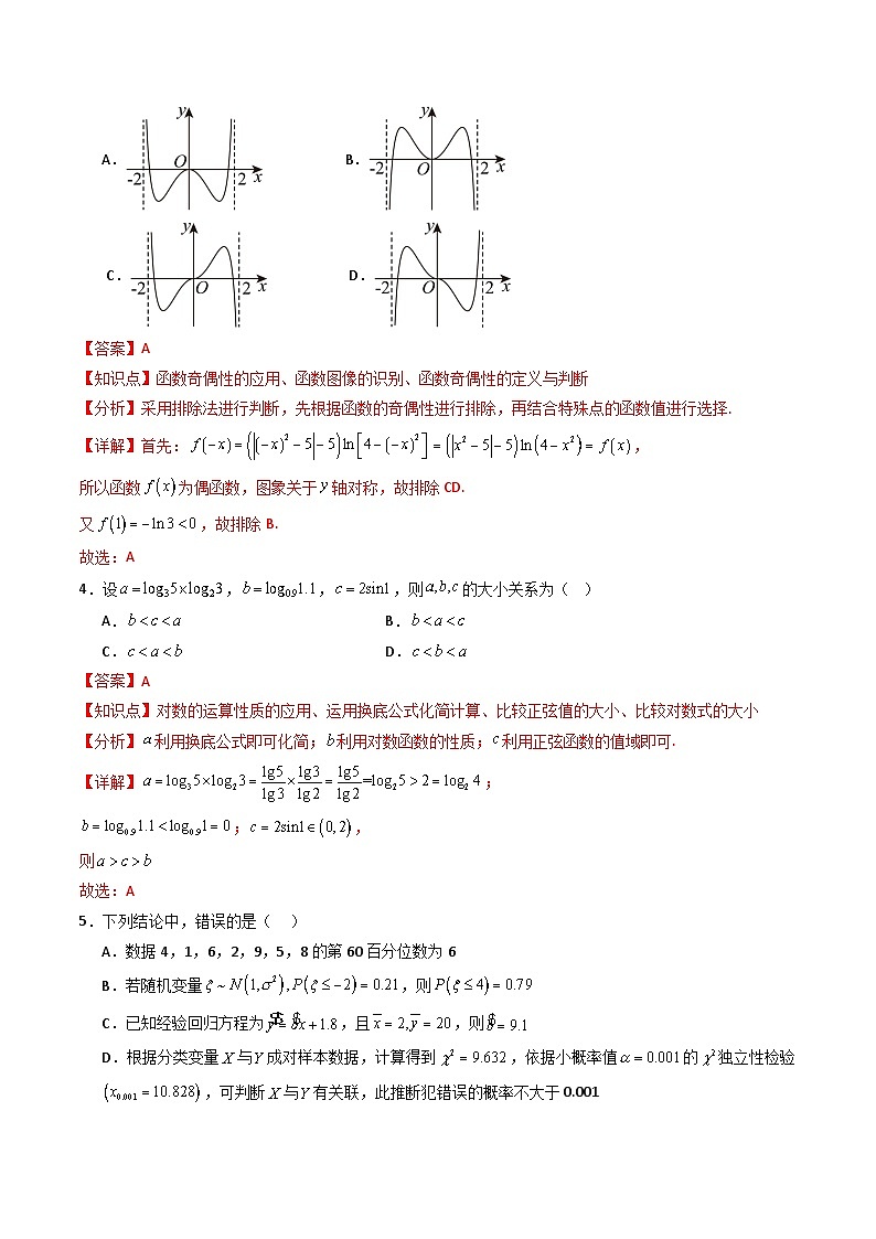 2025年高考押题预测卷：数学（天津卷02）（解析版）第2页