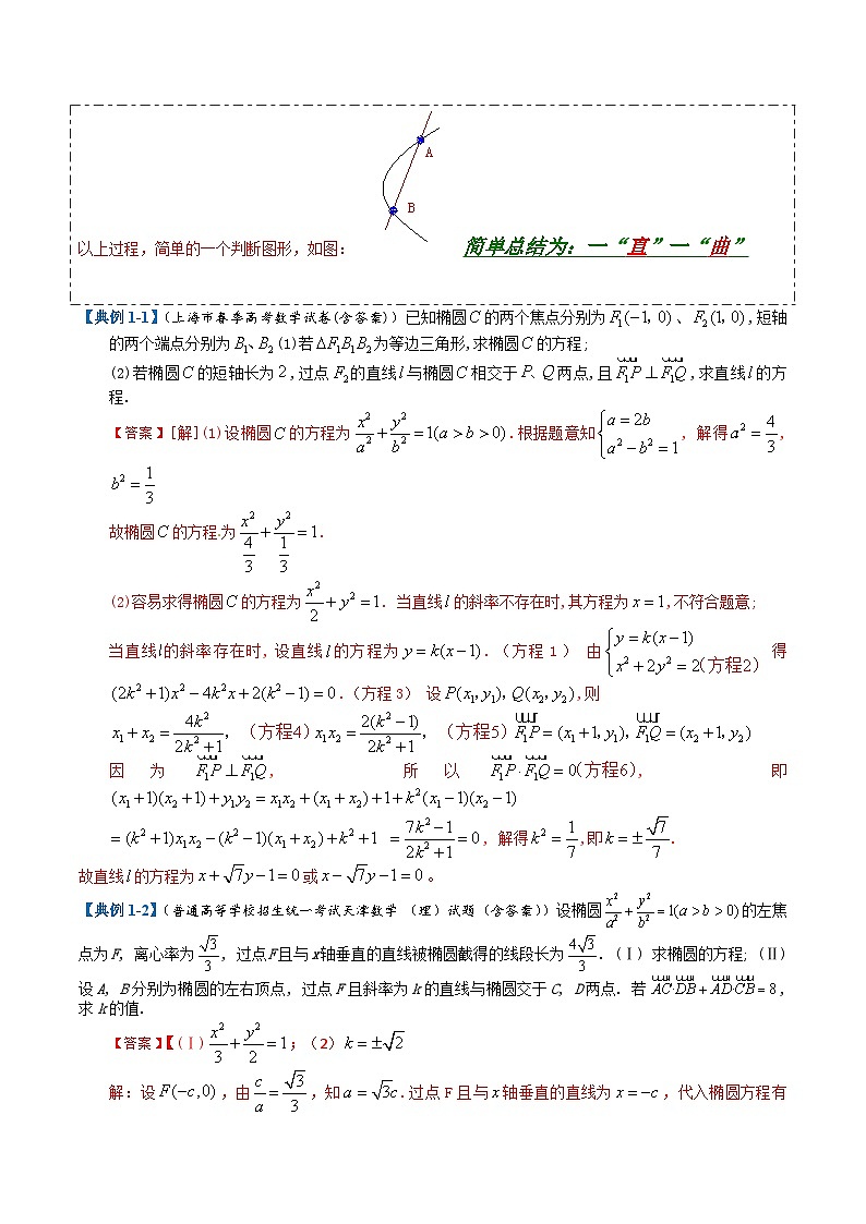 专题7-4圆锥曲线五个方程型大题归类（解析版）第2页