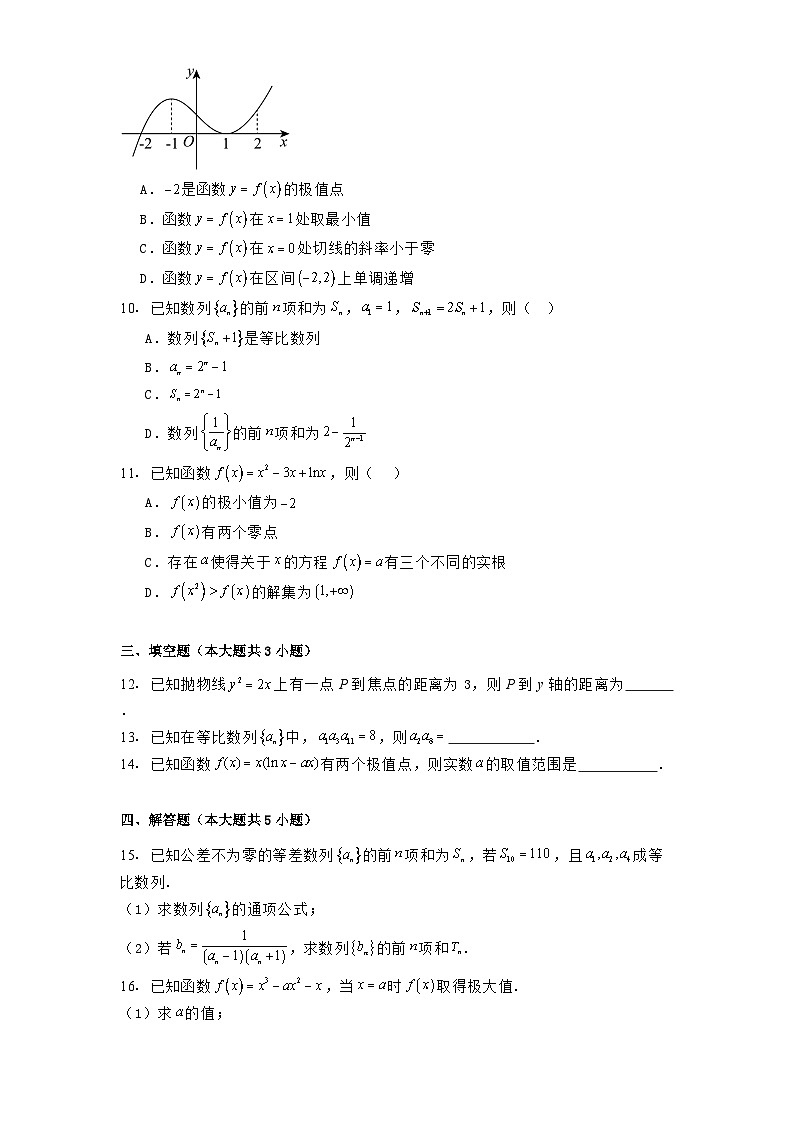 广东省湛江市第二十一中学2024−2025学年高二下学期期中考试 数学试题（含解析）第2页
