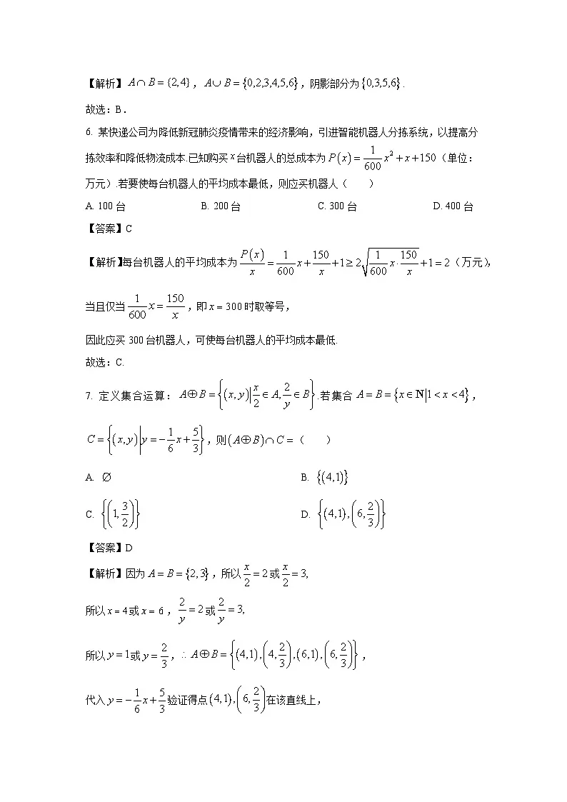 四川省眉山市东坡区2024-2025学年高一上学期1月期末联合考试数学试卷（解析版）第3页