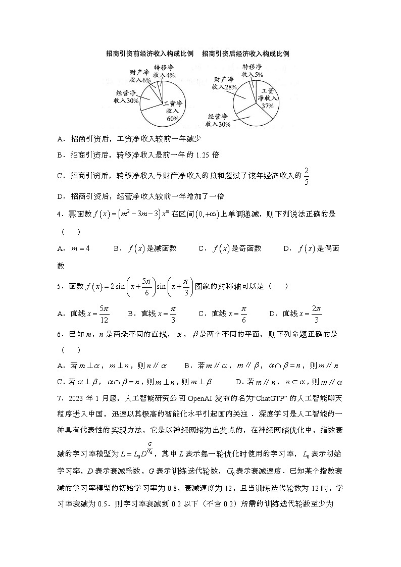 2023_2024学年四川成都高考适应性考试(二)文科数学试卷(附解析)第2页