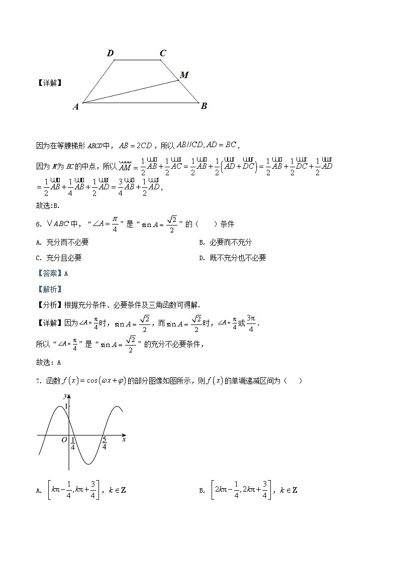 北京市通州区2024_2025学年高三数学上学期第一次月考试题含解析第3页