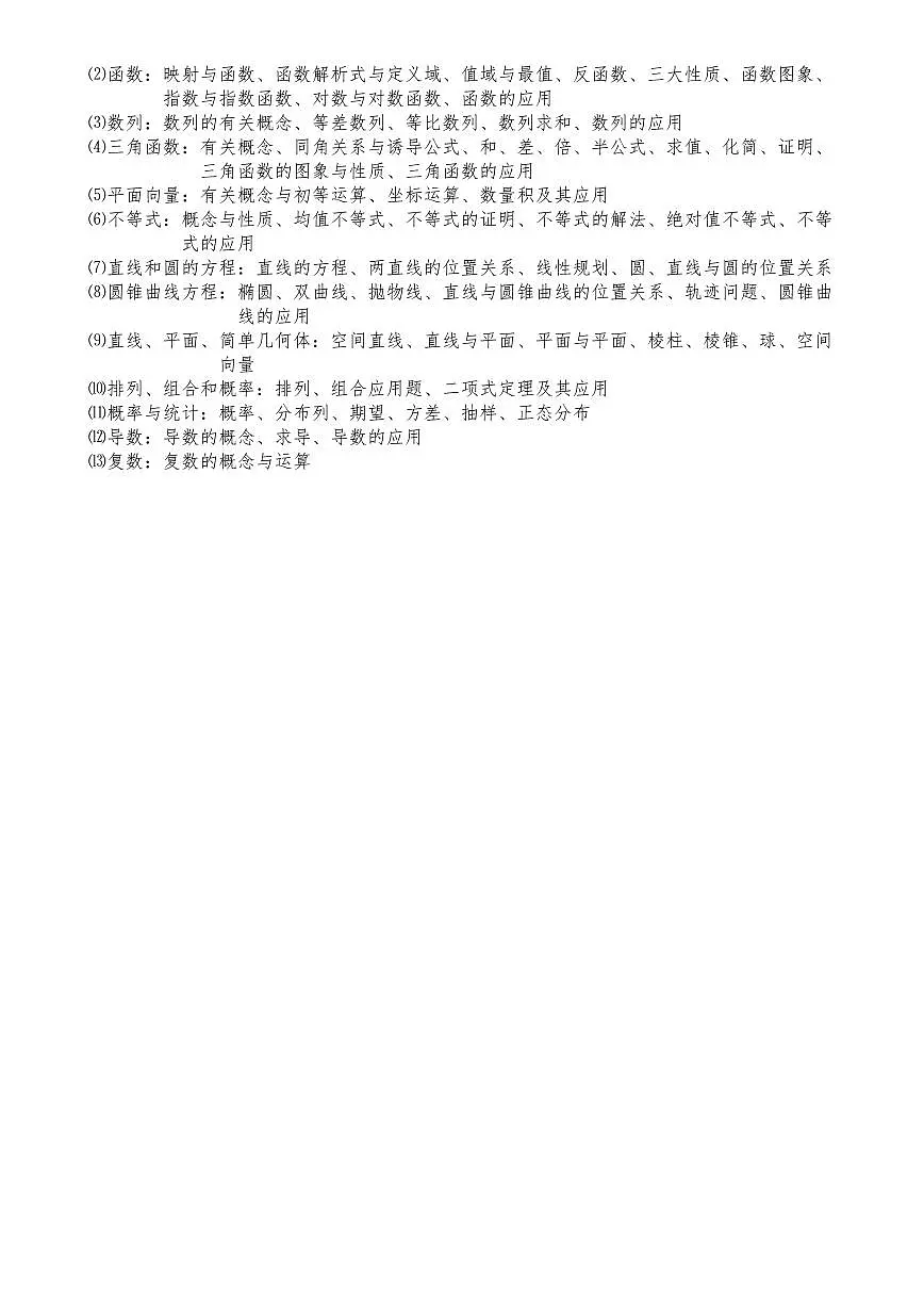 高中数学【知识点】归纳复习第2页
