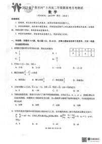 广西壮族自治区贵港市“贵百河”联考2024-2025学年高二下学期5月月考数学试题