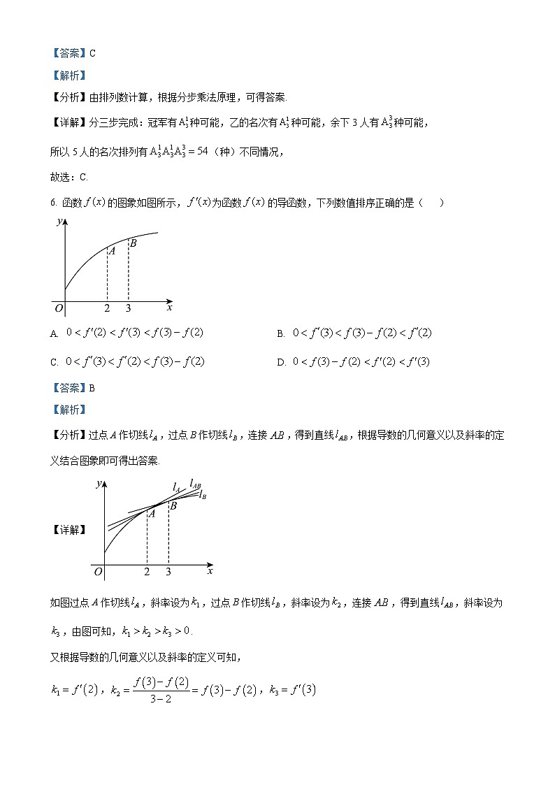 海南省三亚市第一中学2024-2025学年高二下学期期中考试数学试题（B）（解析版）第3页