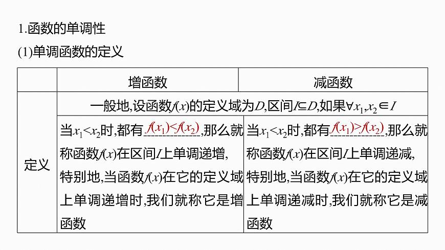 第二章　§2.2　函数的单调性与最值-2026年高考数学大一轮复习课件含试题及答案（提高版）第5页