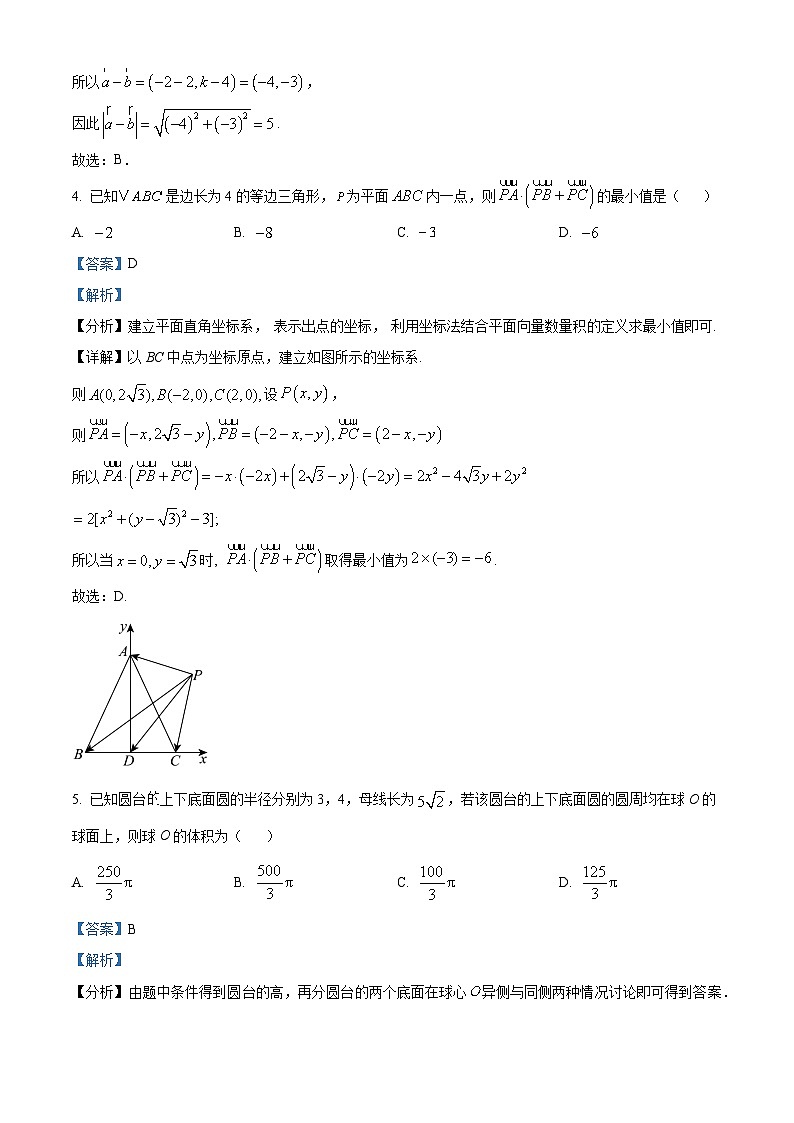 湖南省长沙大学附属中学2024-2025学年高一下学期6月月考数学试题 Word版含解析第2页