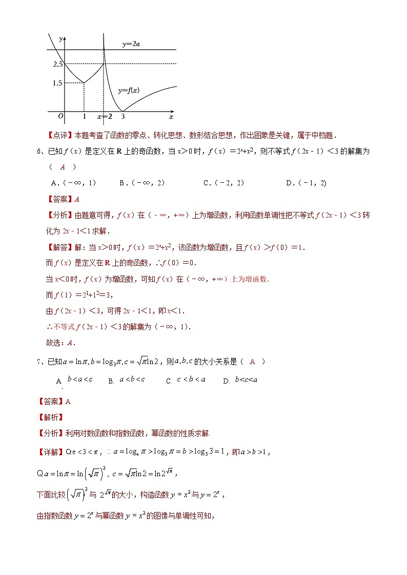 颐华学校高一年级春季开学考数学试卷答案.docx1第3页
