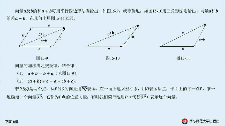 03-A-§15.3 向量几何-15.3.1 平面向量第4页