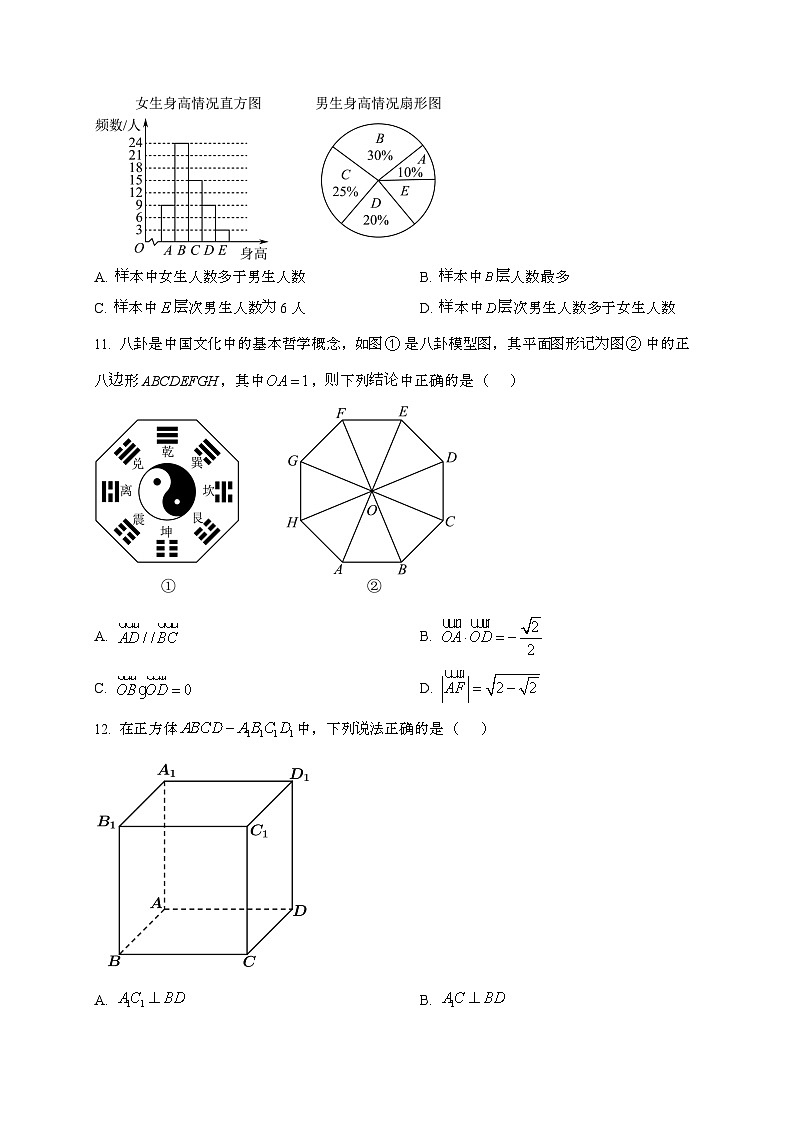 福建泉州鲤城北大培文学校2024~2025学年高一下册期末数学试题[学生卷]第3页