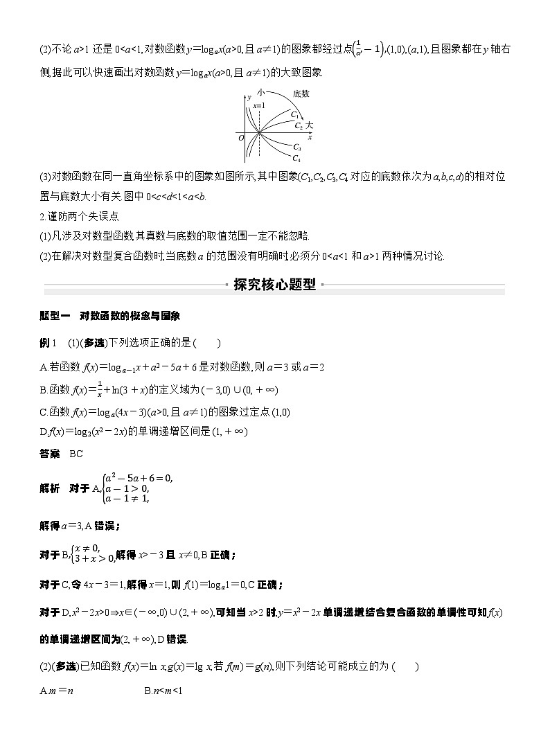 第二章　§2.9　对数函数（教师版）第3页