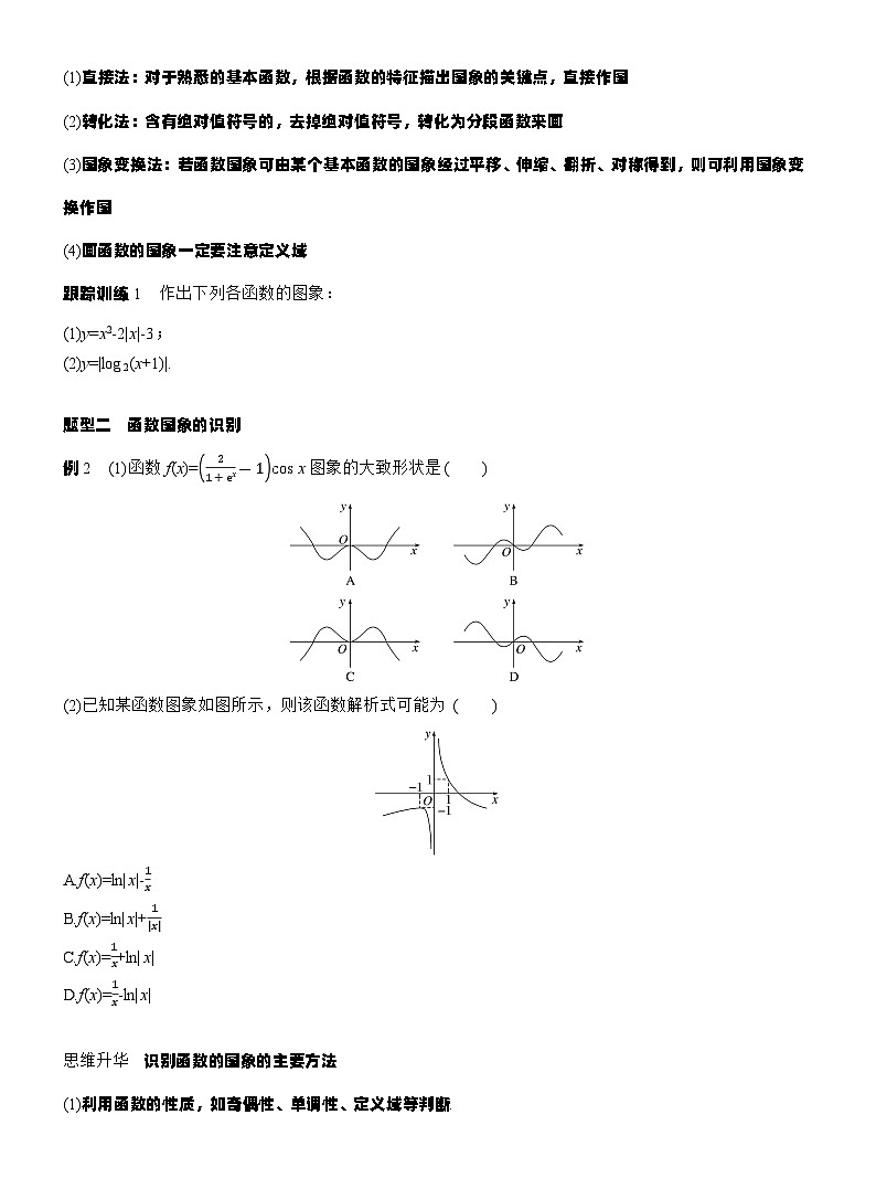 第二章　§2.11　函数的图象（学生版）第3页
