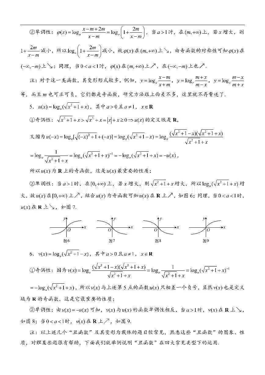 第5节 微专题3：指数、对数的常见重要“丑函数”（方法册+习题册）第2页