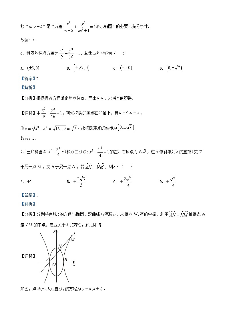 山东省菏泽市2024_2025学年高二数学上学期11月期中试题B含解析第3页