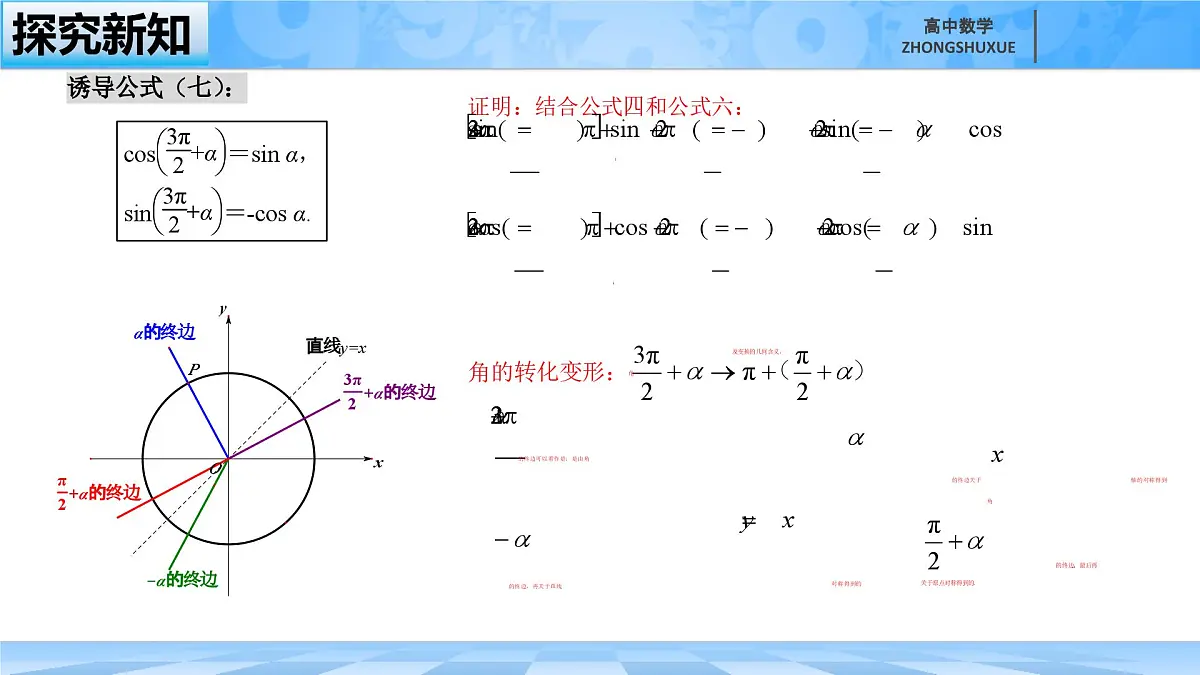 人教B版高中数学必修3 7-2-4《诱导公式--第二课时》课件第6页
