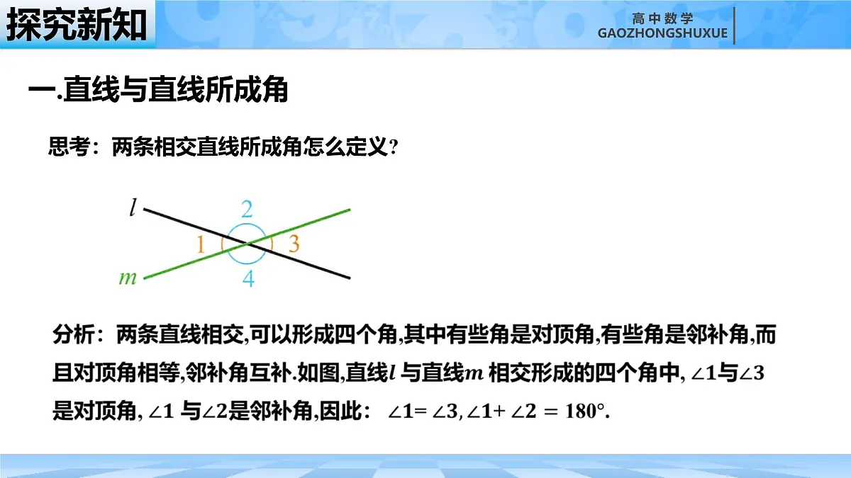 人教B版高中数学必修4 11-4-1《直线与平面垂直---第1课时》课件第4页