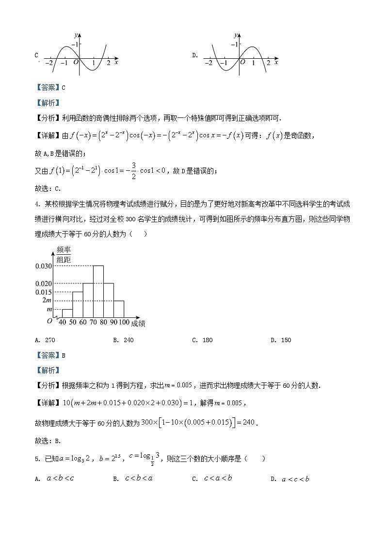 天津市河东区2024_2025学年高三数学上学期期末质量检测含解析第2页