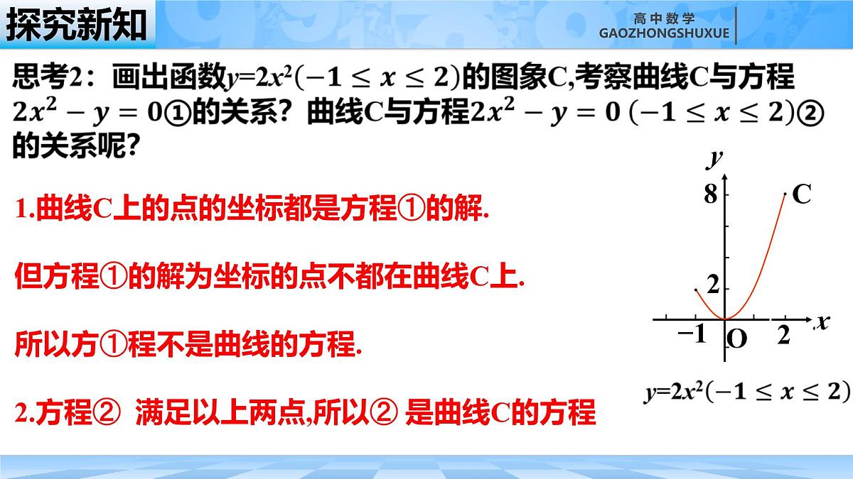 人教B版高中数学选修1 2-4《曲线与方程》课件第6页