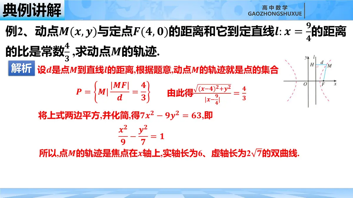 人教B版高中数学选修1 2-6-2《双曲线的简单几何性质---第二课时》课件第8页
