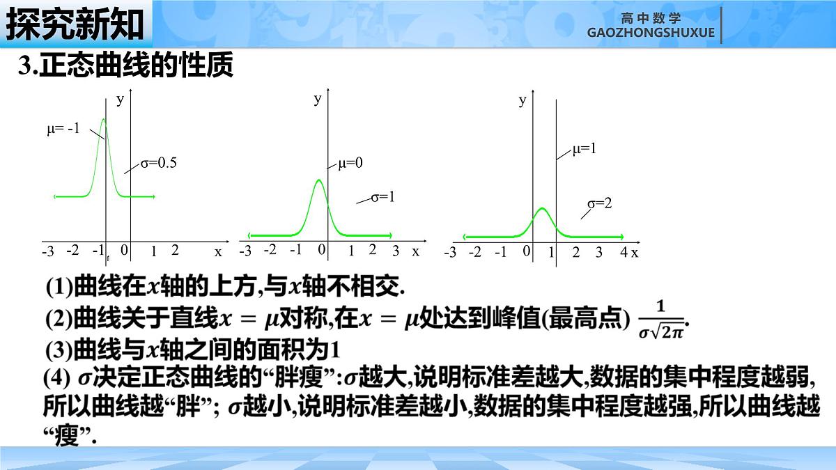 人教B版高中数学选修2 4-2-5《正态分布》课件第8页