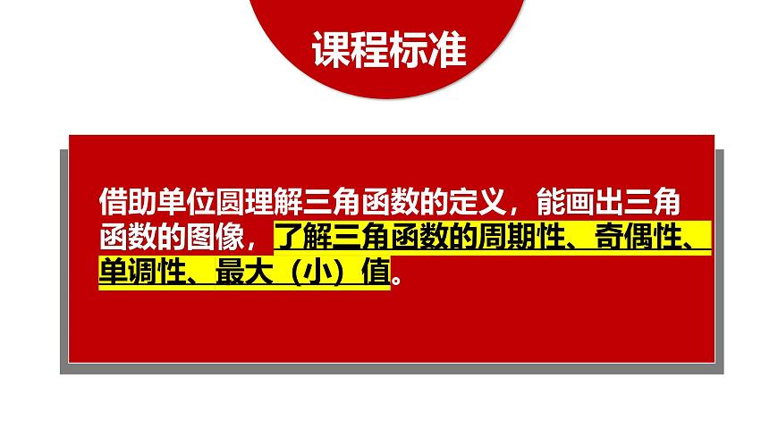 人教A版（2019）高中数学必修第一册 5.4.2正弦函数、余弦函数的性质（第二课时）课件第2页