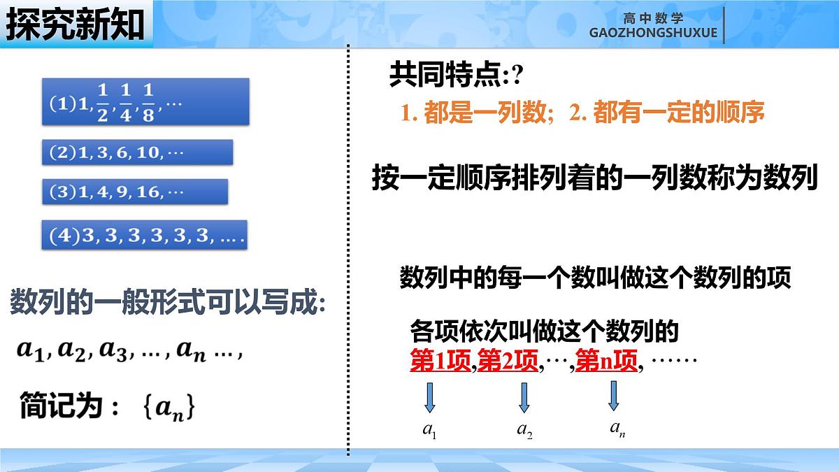 人教B版高中数学选修3 5-1-1《数列的概念》课件第5页