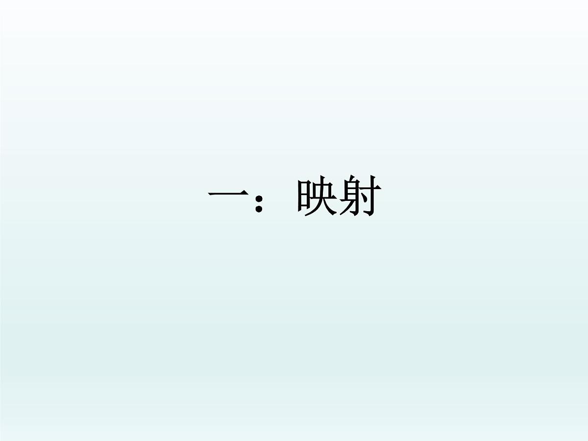 人教课标B版高中数学必修1 2-1-1《函数第二课时：映射与函数》课件第6页