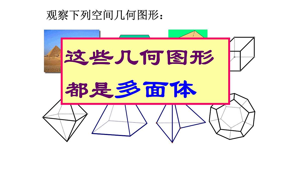人教课标B版高中数学必修2 1-1-2-棱柱、棱锥和棱台的结构特征：多面体、棱柱-课件第2页