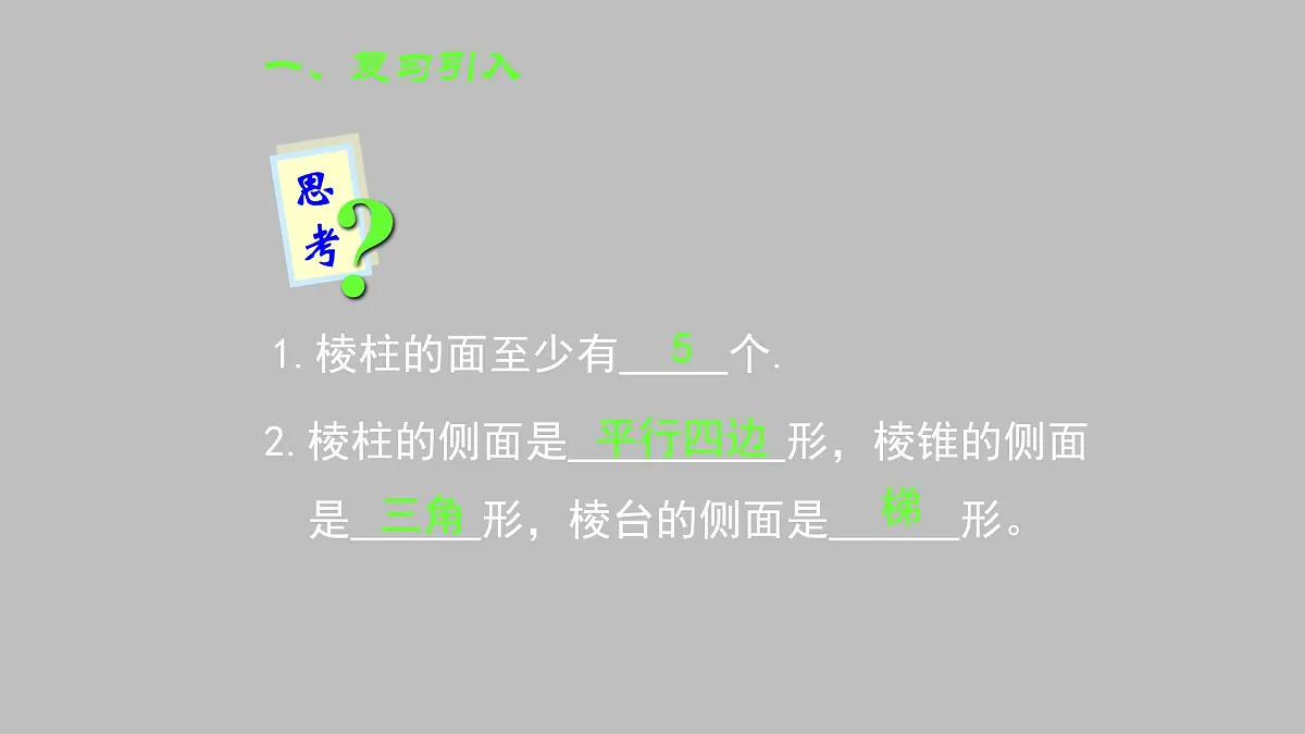 人教课标B版高中数学必修2 1-1-3圆柱、圆锥、圆台和球-课件第3页