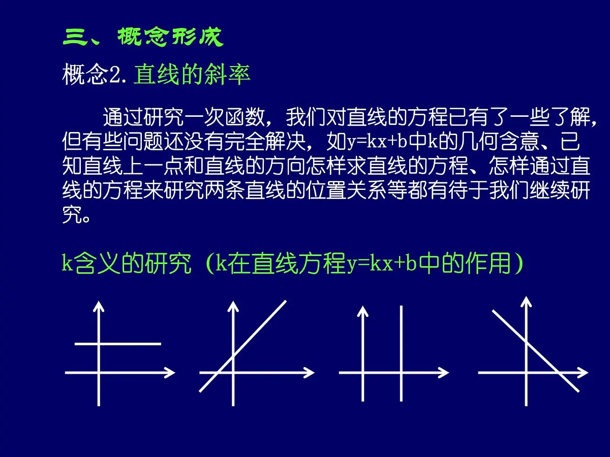 人教课标B版高中数学必修2 2-2-1 《直线方程的概念与直线的斜率》教学课件第5页