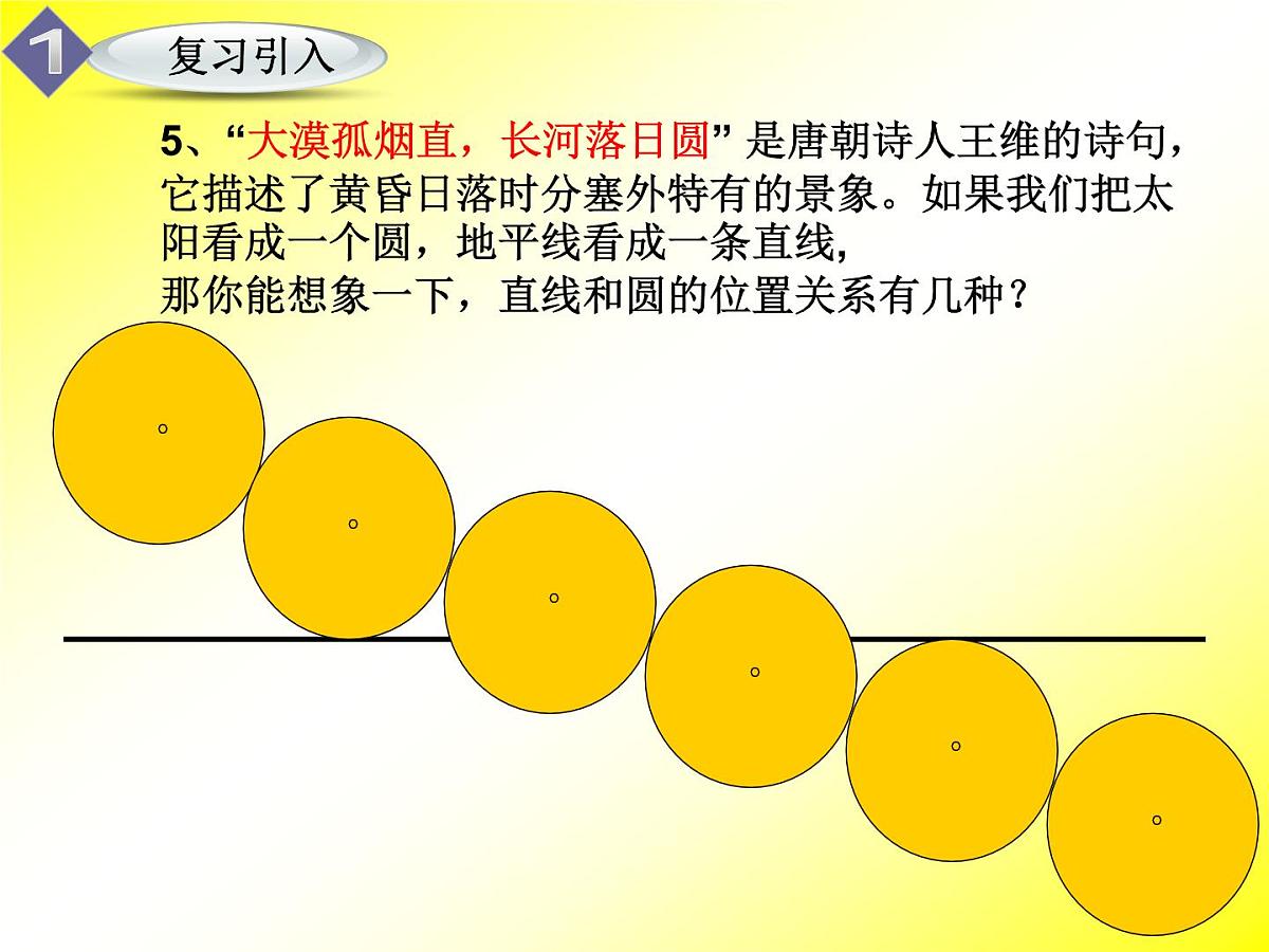 人教课标B版高中数学必修2 2-3-3《直线与圆的位置关系》课件第4页