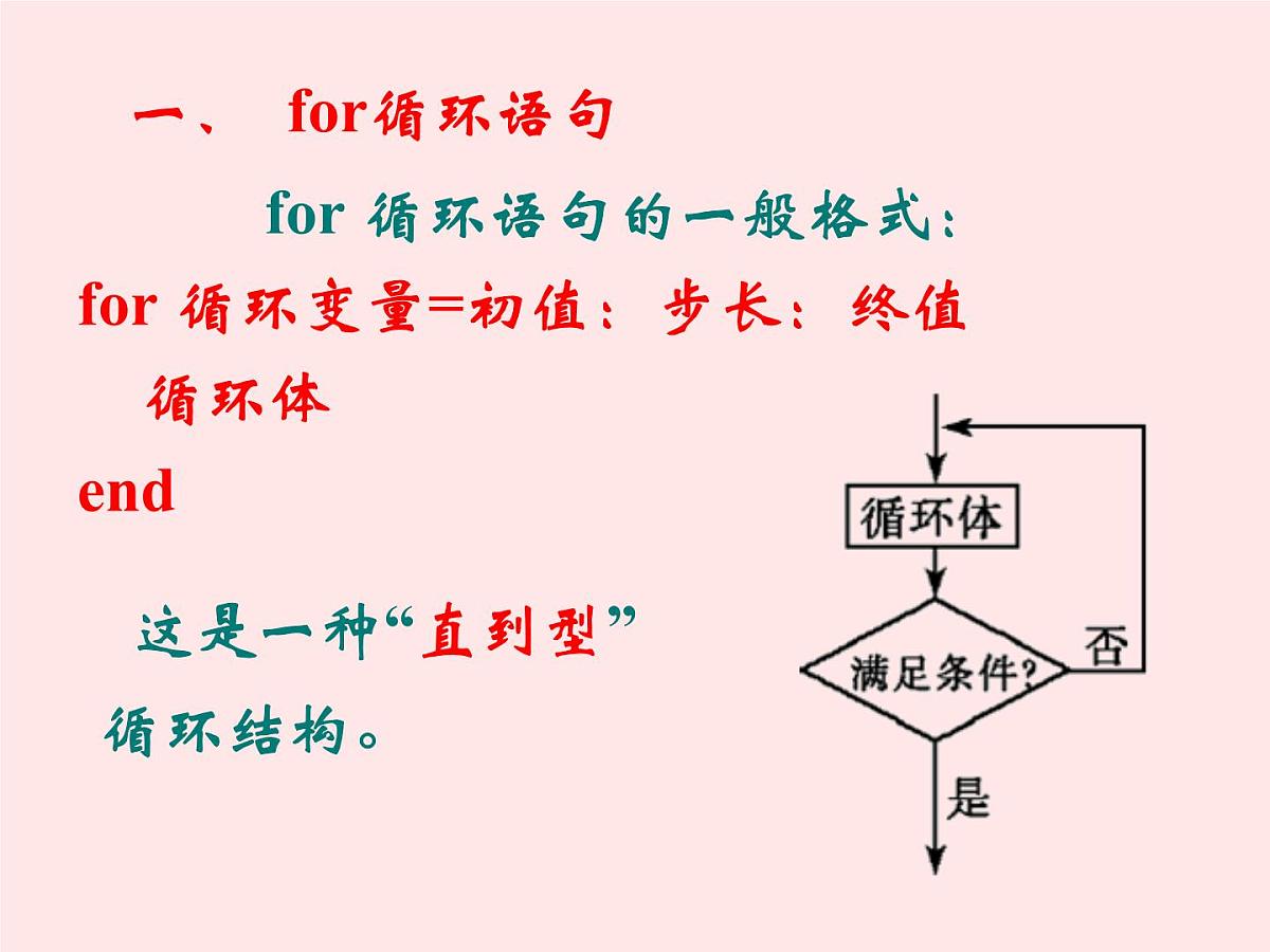 人教课标B版高中数学必修3 1-2-3《循环语句》课件第3页