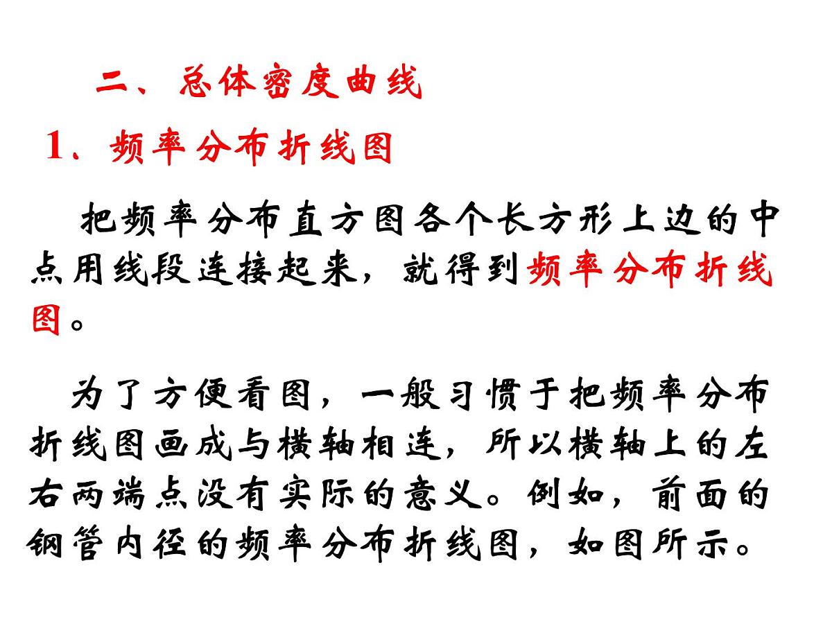人教课标B版高中数学必修3 2-2-1《用样本的频率分布估计总体的分布》第二课时 课件第2页