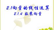 高中数学数乘向量教课课件ppt