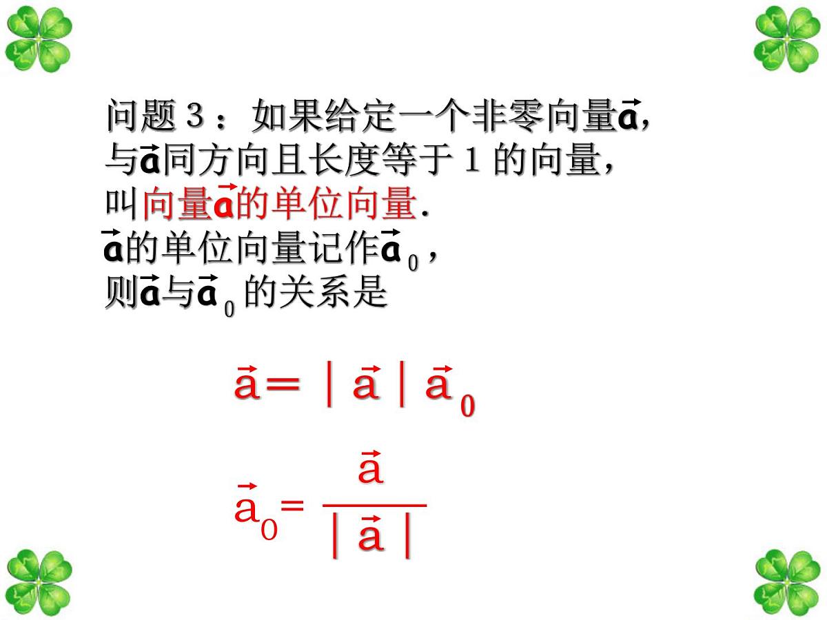 人教课标B版高中数学必修4 2-1-5《向量共线的条件和轴上向量坐标运算》 课件第4页